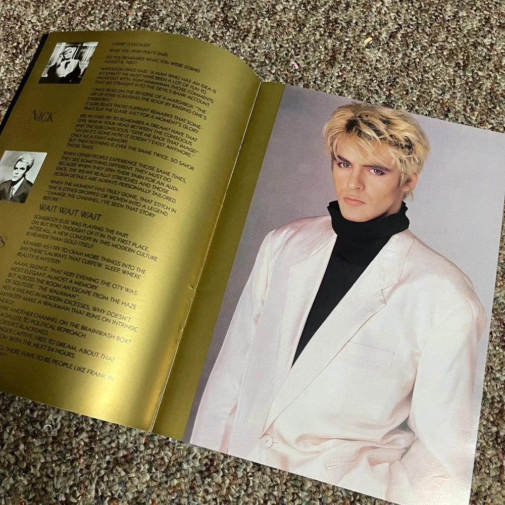Vintage Duran Duran 1987 "Strange Behaviour Tour" Concert Book - Picture 3 of 11